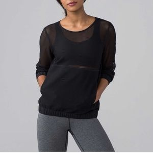 Lululemon Mesh on Mesh Pop Over Top